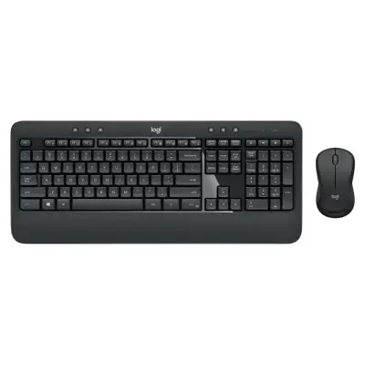 TECLADO INALAMBRICO ADVANCED LOGITECH CON MOUSE INALAMBRICO NEGRO MK540
